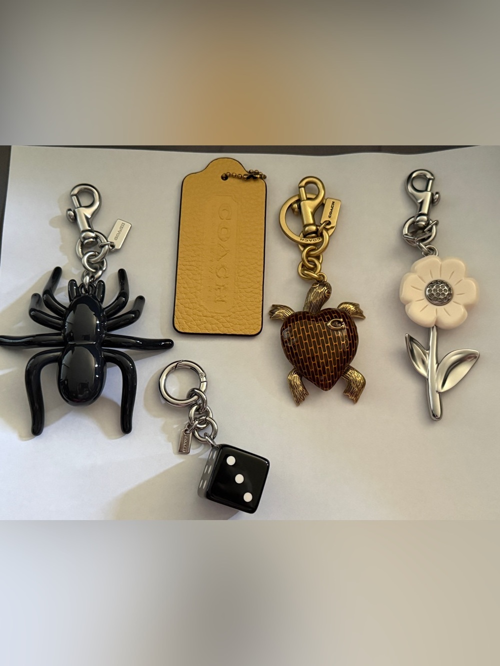 Coach bag charms *LOT*